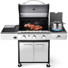 Neues Design Multi Purpose Gasgrills Schwarz schwarz